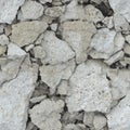 Wreckage of concrete - seamless background