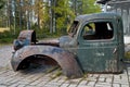 Wreckage from the Winter War near Suomussalmi, Finland Royalty Free Stock Photo
