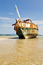 Wrecked Ship Royalty Free Stock Photo