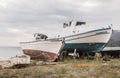 Wrecking boats Royalty Free Stock Photo