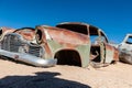 Old car wrecks in Namibia Royalty Free Stock Photo