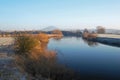 Wrekin winter view Royalty Free Stock Photo