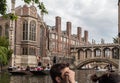 Wren Library Sigh Bridge Cambridge England Royalty Free Stock Photo