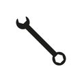The wrench icon. Settings symbol. Flat Royalty Free Stock Photo