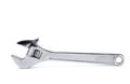 The wrench is isolated on a white background, side view Royalty Free Stock Photo