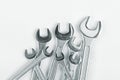 Wrench Jaw Spanner Tools Royalty Free Stock Photo