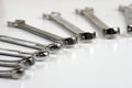 Wrench set Royalty Free Stock Photo