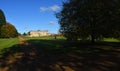 Wrest Park Silsoe Bedfordshire Trees and shadows lovely on a sunny Day. Royalty Free Stock Photo