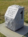 Wright Brothers National Memorial in Kill Devil Hills, 2008 Royalty Free Stock Photo