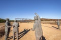 Wright Brothers National Memorial, located in Kill Devil Hills, North Carolina. Royalty Free Stock Photo