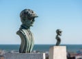 Wright Brothers National Memorial, located in Kill Devil Hills, North Carolina. Royalty Free Stock Photo