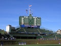 Wrigley Field - Chicago Cubs Royalty Free Stock Photo