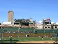 Wrigley Field - Chicago Cubs Royalty Free Stock Photo