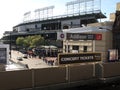 Wrigley Field CTA Station, Chicago Cubs Royalty Free Stock Photo