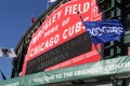 Wrigley Field Marquee after Cubs NLCS Win