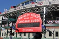 Wrigley Field Marquee after Cubs NLCS Win