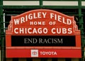 Wrigley Field Marquee In Support of Chicago Protestors #2