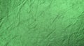 Wrinkled bright green silver fabric. Texture background for design