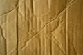 Wrinkled brown cardboard paper texture background Royalty Free Stock Photo