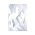 Wrinkled And Crumpled Poster Blank Paper Vector