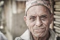 Wrinkled face in Nepal