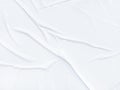 Wrinkled paper texture. Crumpled paper texture background for various purposes Royalty Free Stock Photo