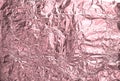 Wrinkled Pink gold Foil texture Rose gold