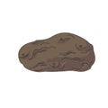 Wrinkled potatoes. Vector sketch. Natural useful product