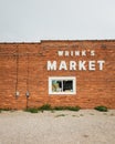 Wrinks Market, on Route 66 in Lebanon, Missouri Royalty Free Stock Photo