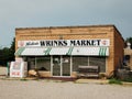 Wrinks Market, on Route 66 in Lebanon, Missouri Royalty Free Stock Photo