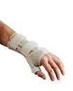 Wrist and hand orthotics support for carpal tunnel syndrome healing