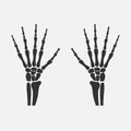 Wrist hands bones Royalty Free Stock Photo