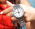 Wrist watch Royalty Free Stock Photo
