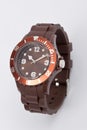 Wrist watch brown