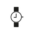 Wrist watch icon, nine o`clock