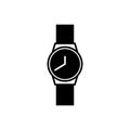 Wrist watch icon vector set. wristlet watch illustration sign collection. Time symbol. Hour logo. Royalty Free Stock Photo