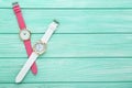 Wrist watches Royalty Free Stock Photo