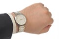 Wristwatch on hand