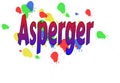 Colorful Asperger - Vector