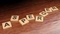 Asperger tags - 3D rendering