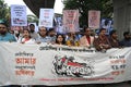 Protest demanding voting rights and freedom of expression in Dhaka.