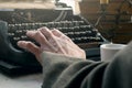 Typewriter. Royalty Free Stock Photo