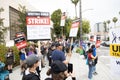 Writers Guild of America Strike 2023 in Los Angeles