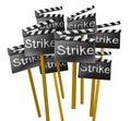 Writers Strike Concept