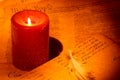 Writing By Candle