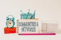 Writing displaying text Communities And Networks. Internet Concept Collaboration of Learnings and Practices of Members Royalty Free Stock Photo