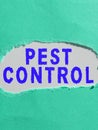 Writing displaying text Pest Control. Internet Concept Killing destructive insects that attacks crops and livestock