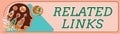 Writing displaying text Related Links. Internet Concept Website inside a Webpage Cross reference Hotlinks Hyperlinks Royalty Free Stock Photo