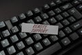 Text sign showing Remote Support. Business overview help endusers to solve computer problems and issues remotely Royalty Free Stock Photo