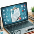Writing feedback platform interface with document upload, comen